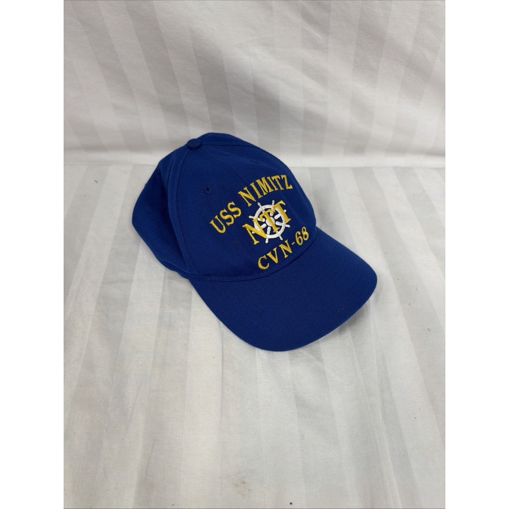 USS Nimitz CVN 68 Embroidered Ball Cap US Navy Veteran Hat
